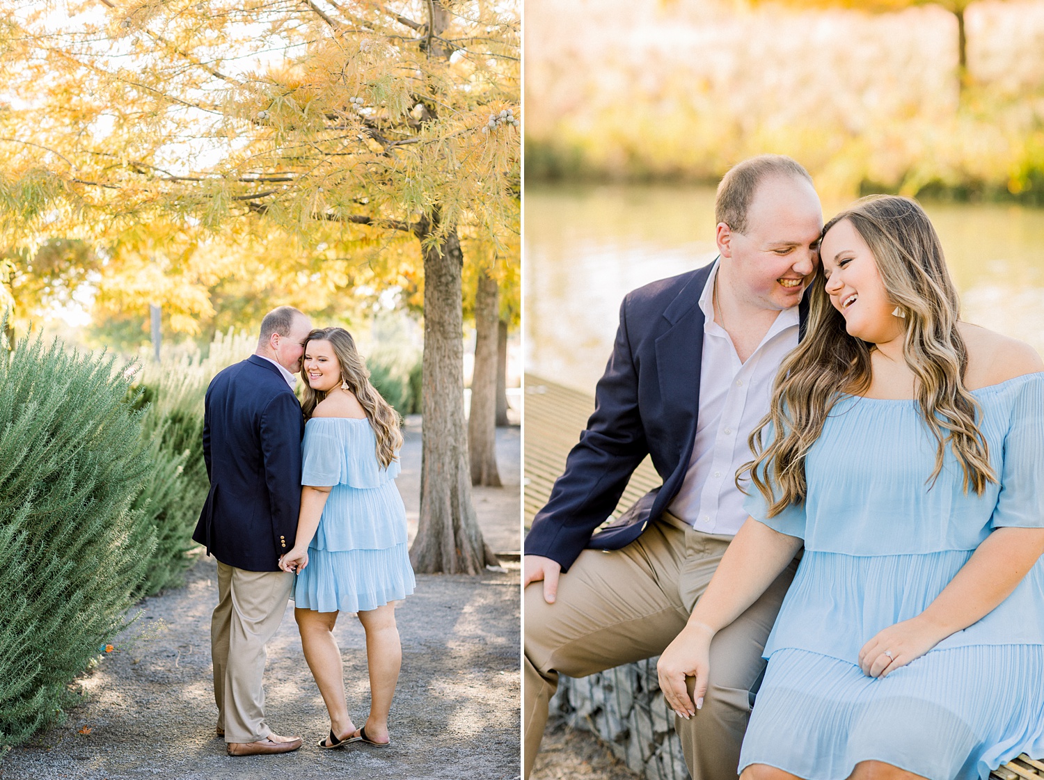 Alabama engagement session in Railroad Park