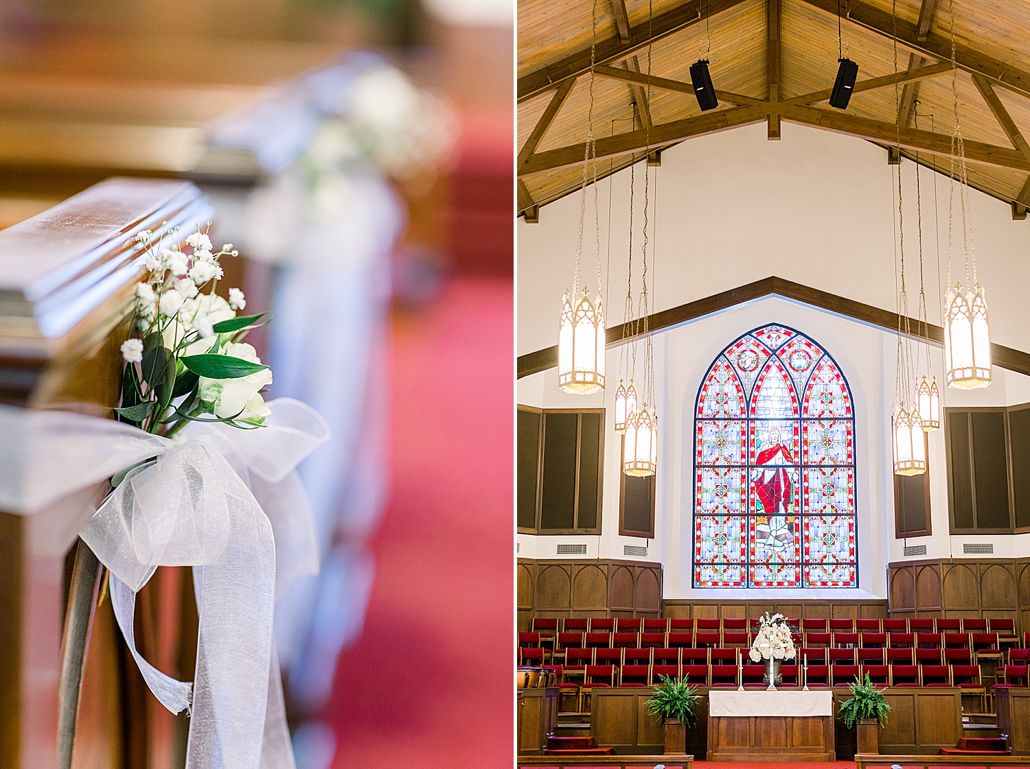 church details for spring Birmingham Alabama wedding
