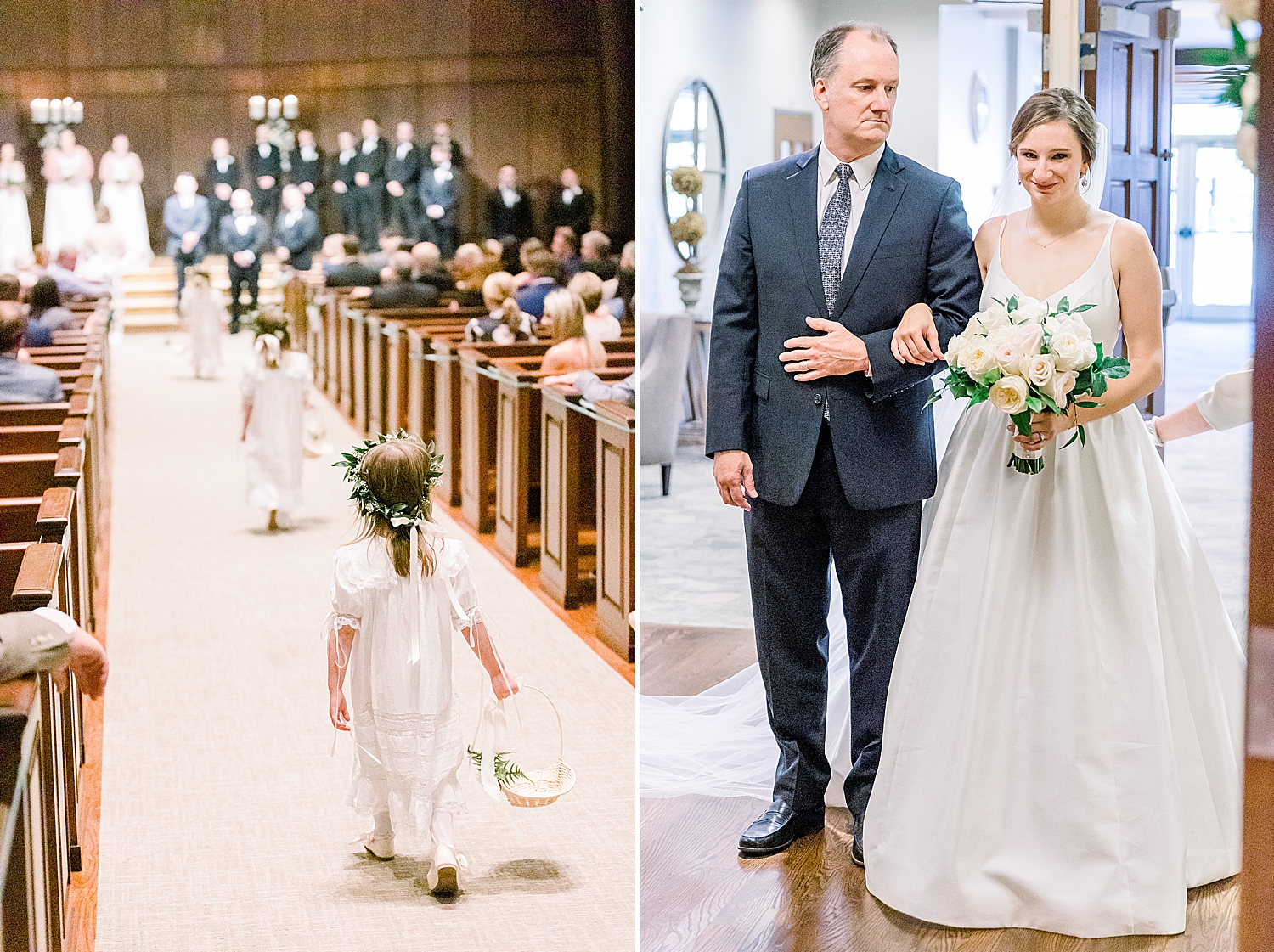 traditional wedding at Mountain Brook Community Church