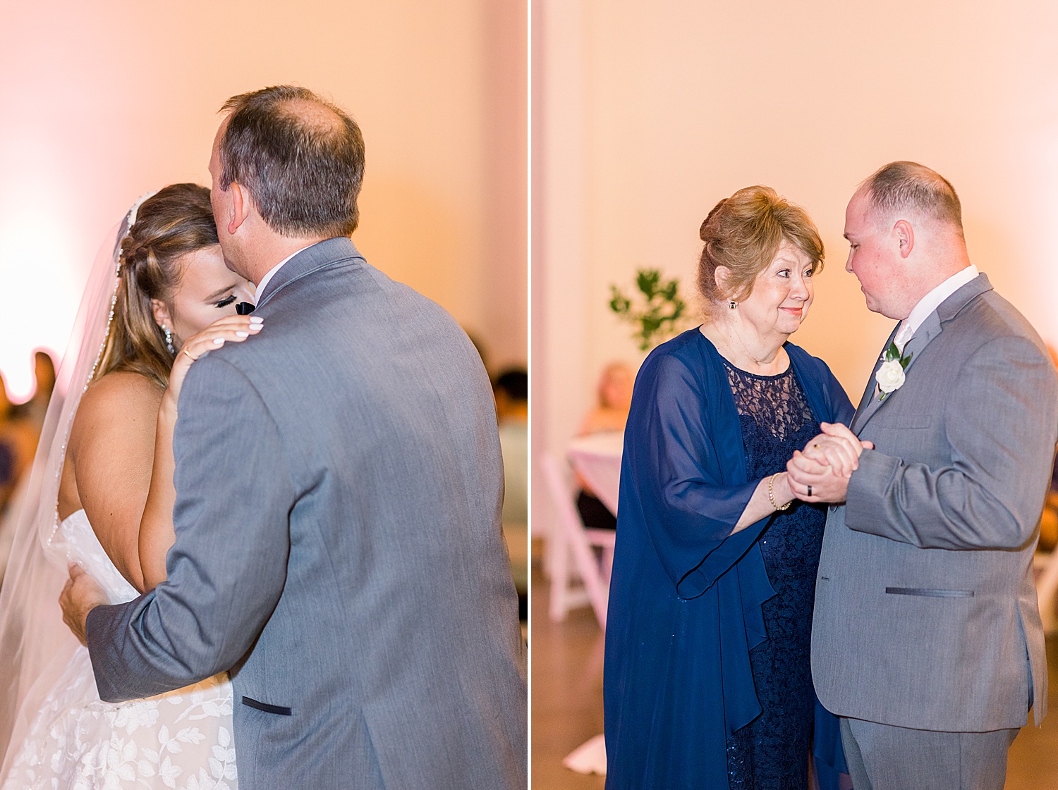 parent dances during Birmingham AL wedding reception