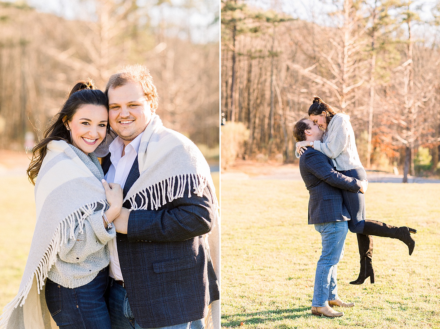 couple during Mount Laurel engagement session by Chelsea Morton Photography