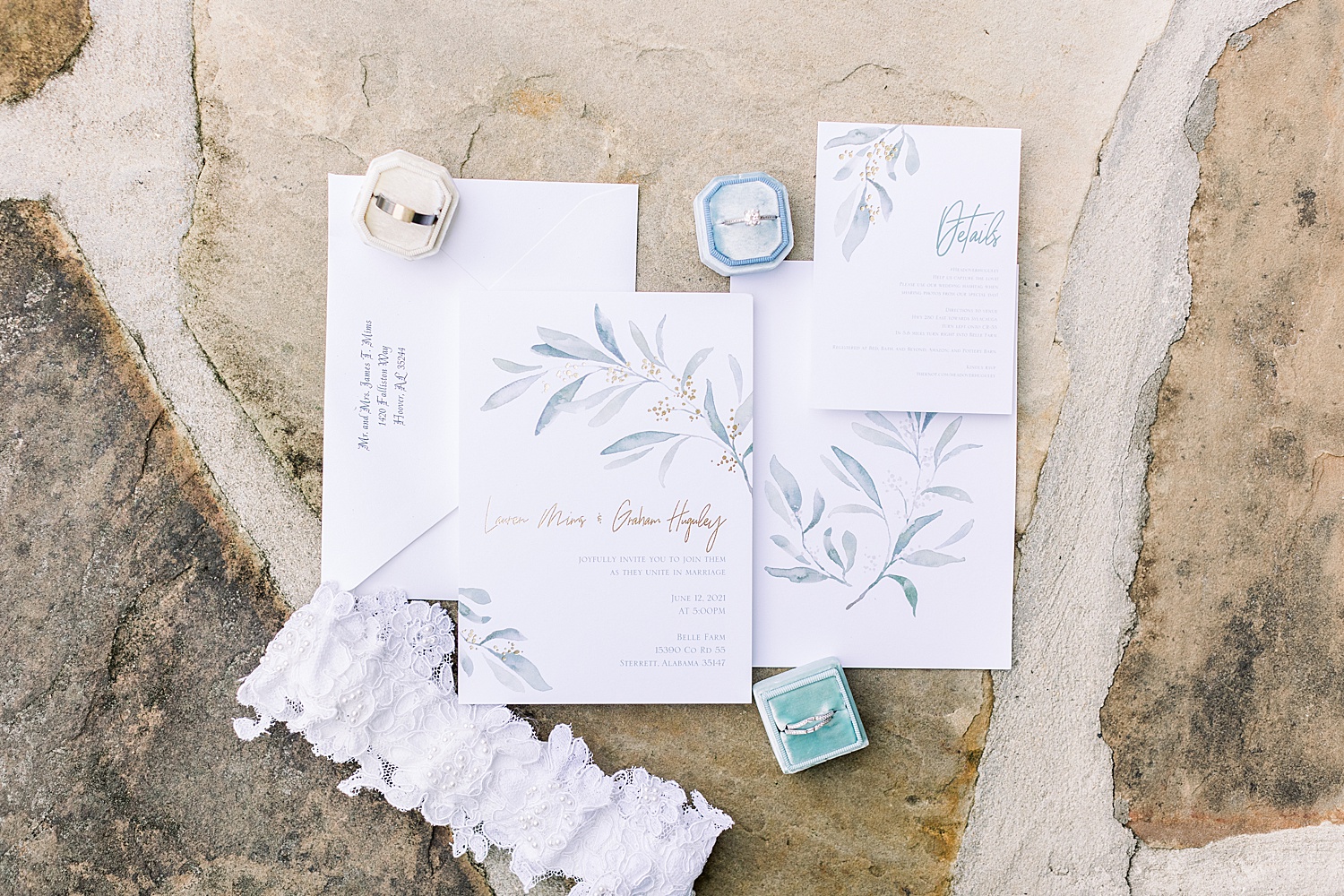 Wedding invitations + Details