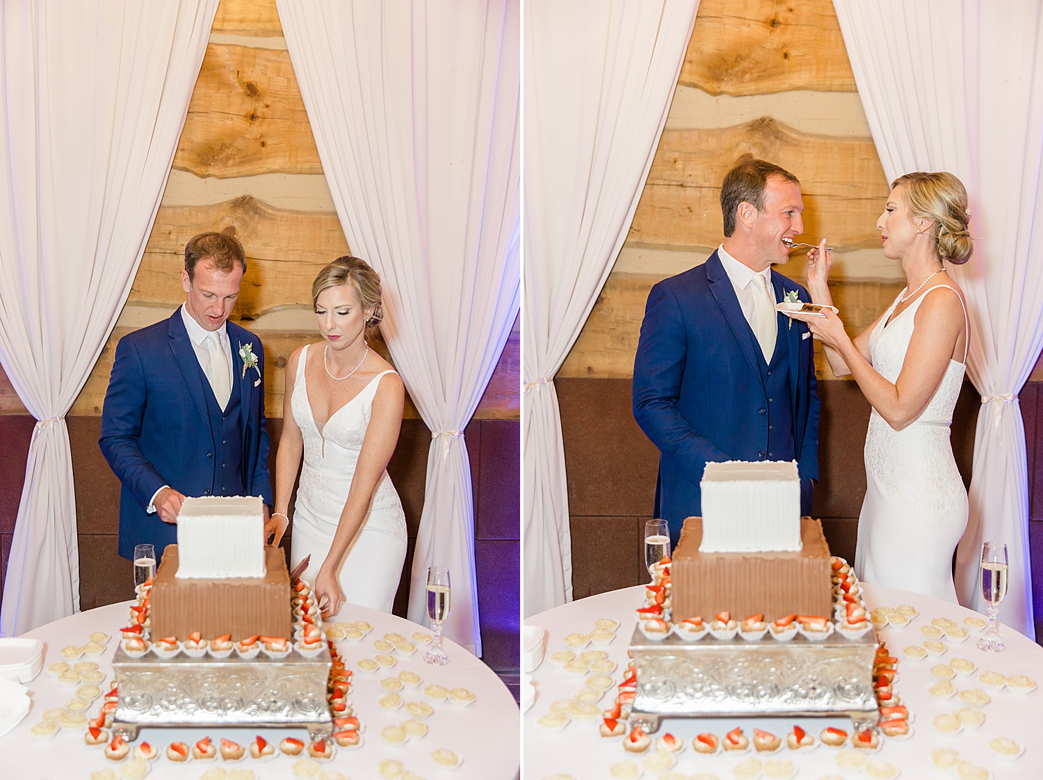 couple cut cake