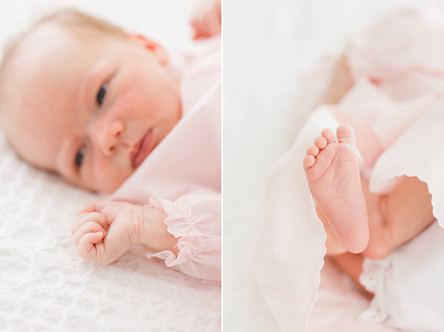 newborn toes and details