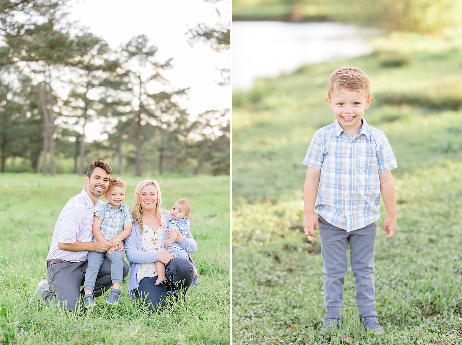 Light and Airy Summer Family Session in Birmingham 