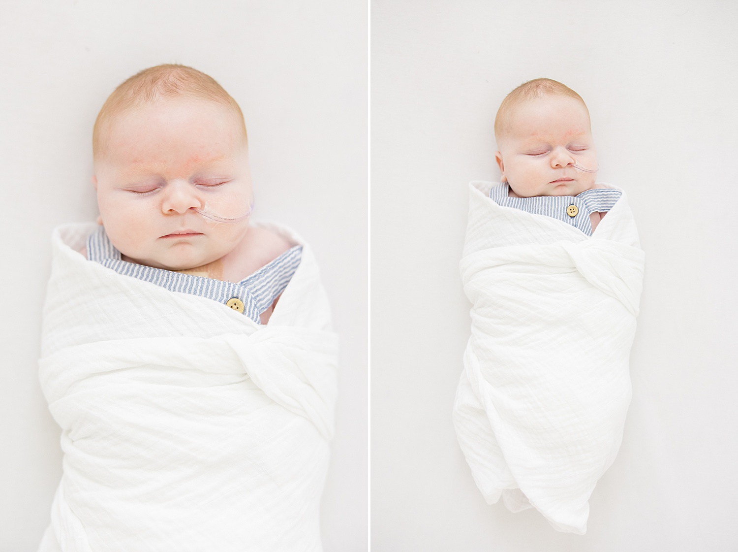 at-home Newborn Session of baby boy 