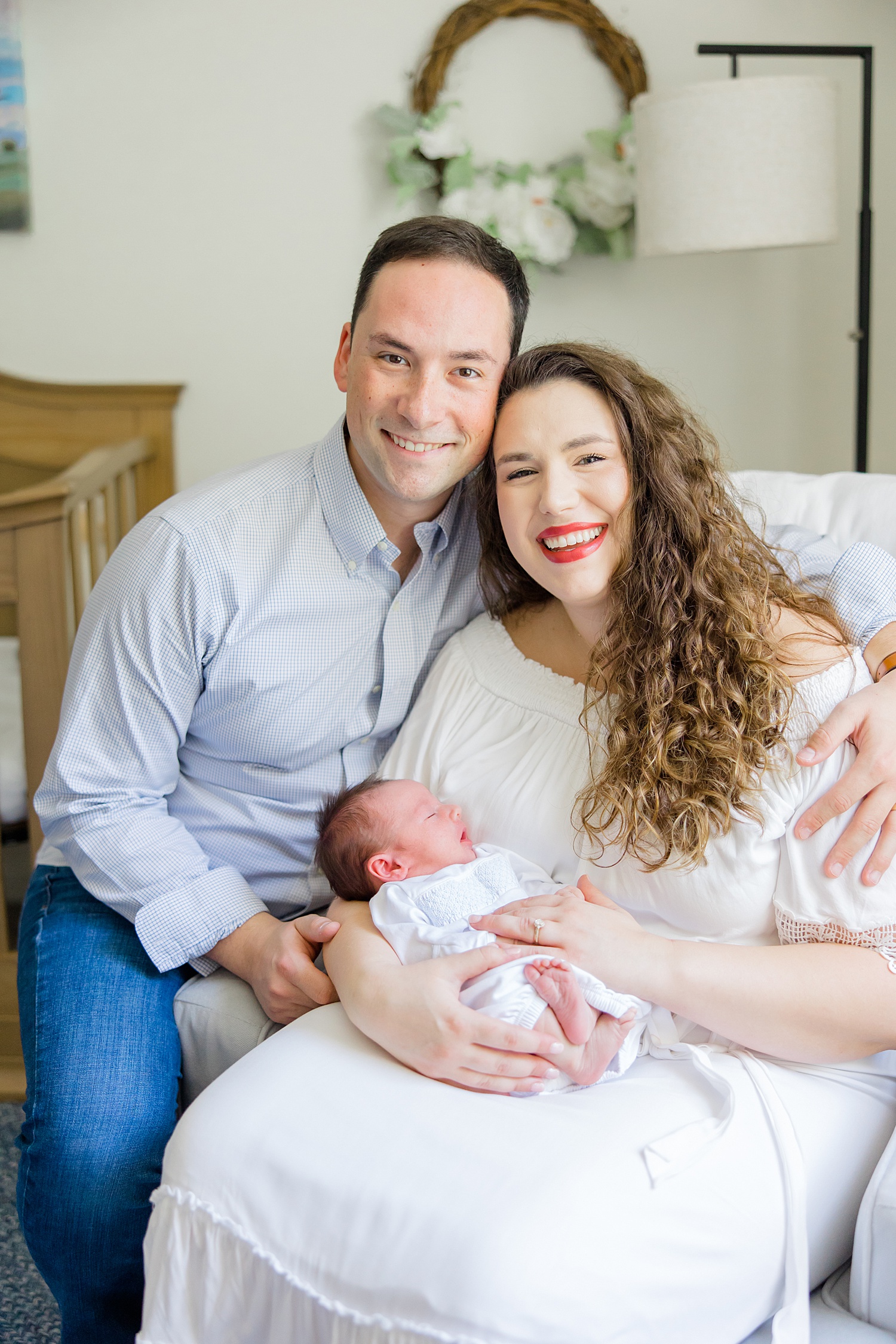 At-home Newborn + Lifestyle session