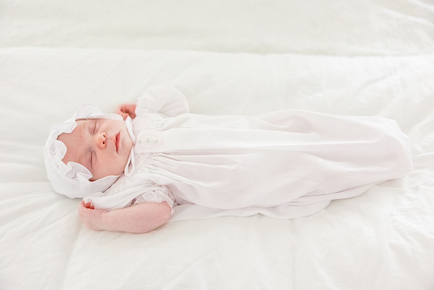newborn baby sleeps soundly during session