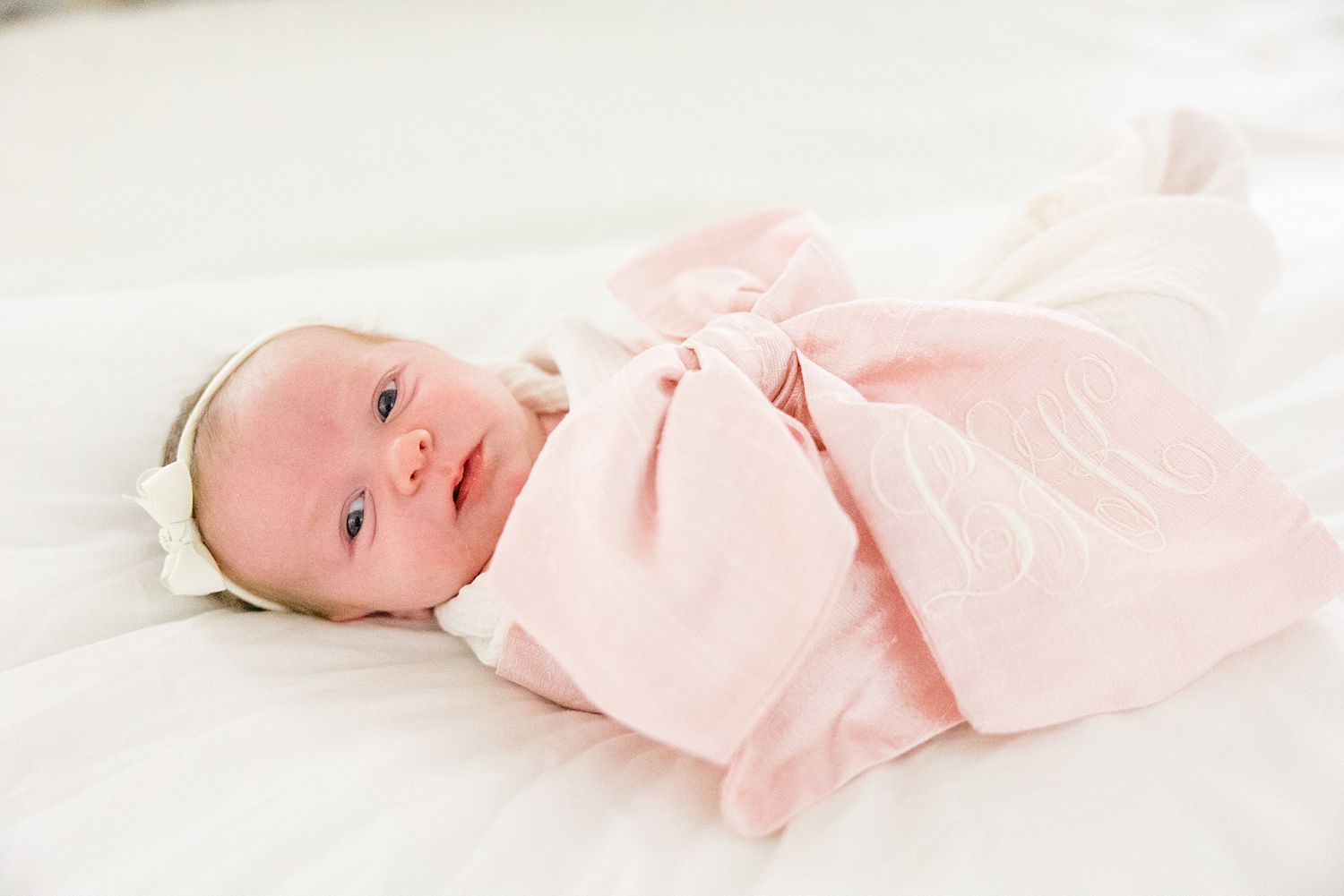 newborn portraits during in-home session