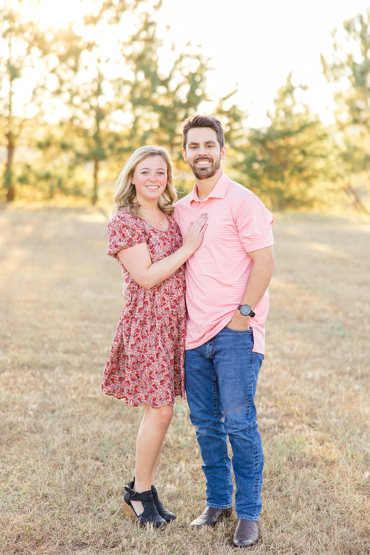 couple portraits during Birmingham Fall Family Session