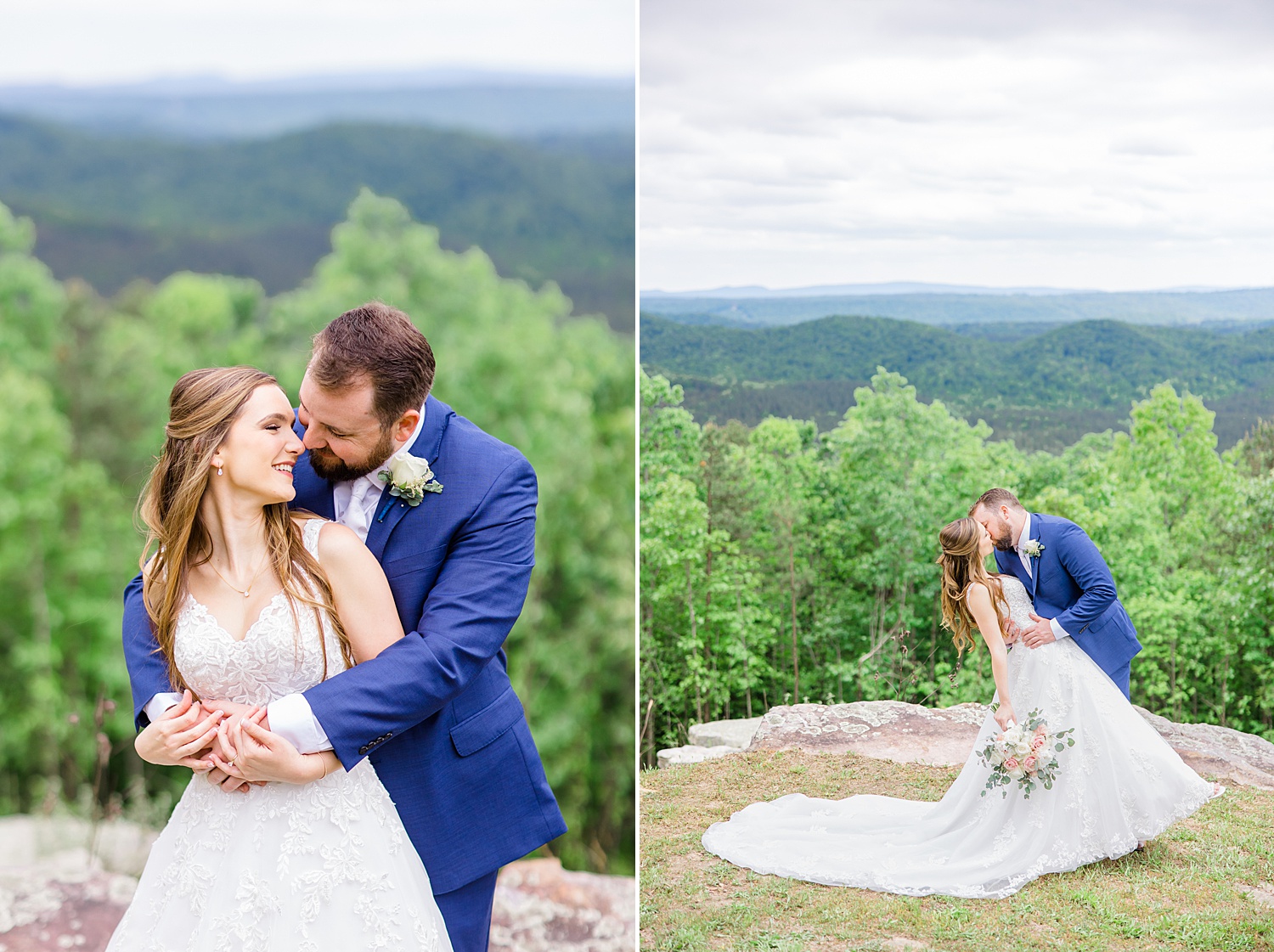 mountain view wedding portraits 