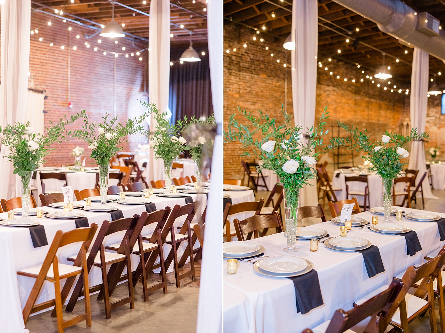 classic B&A Warehouse Wedding with elegant details 