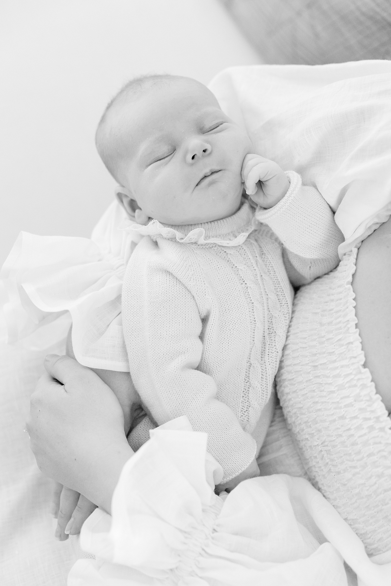 classic newborn photos from Mountain Brook Alabama At-Home Newborn Session