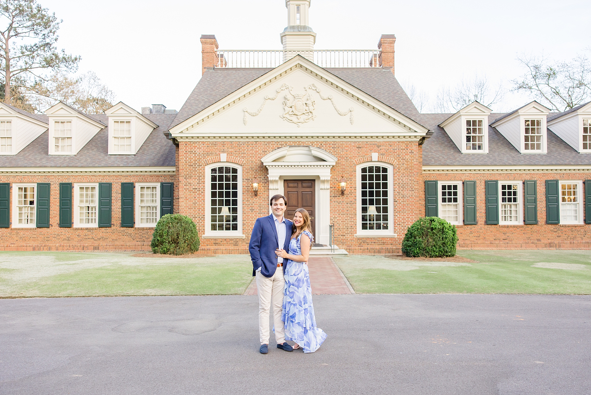 Scenic Engagement Session at Shoal Creek Golf and Country Club