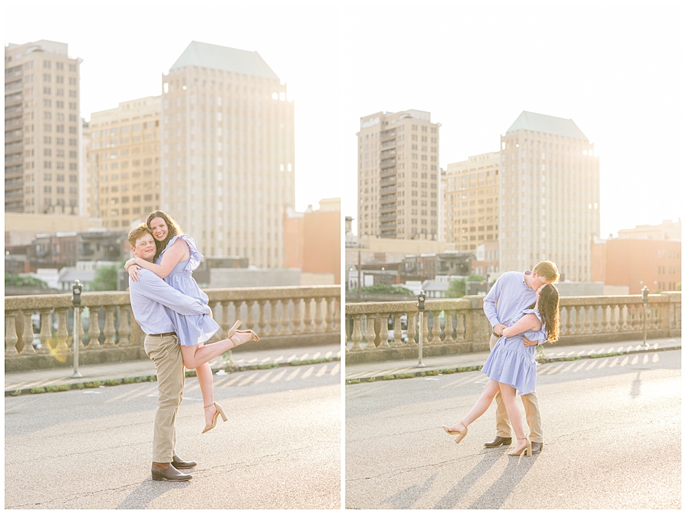 Birmingham Railroad Park Engagement Session; Birmingham Alabama wedding photographer; Chelsea Morton Photography