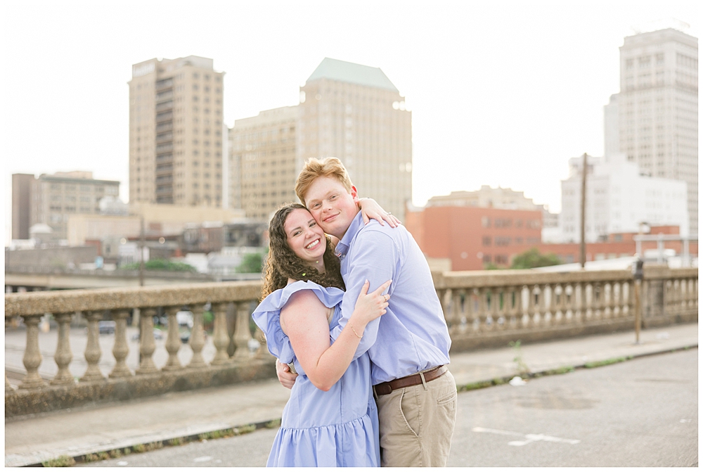 Birmingham Railroad Park Engagement Session; Birmingham Alabama wedding photographer; Chelsea Morton Photography